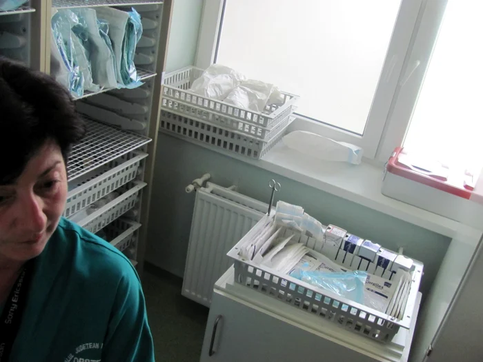 Staţia de sterilizare a fost modernizată în 2007 şi a costat 450.000 de lire sterline FOTO Olimpia Man
