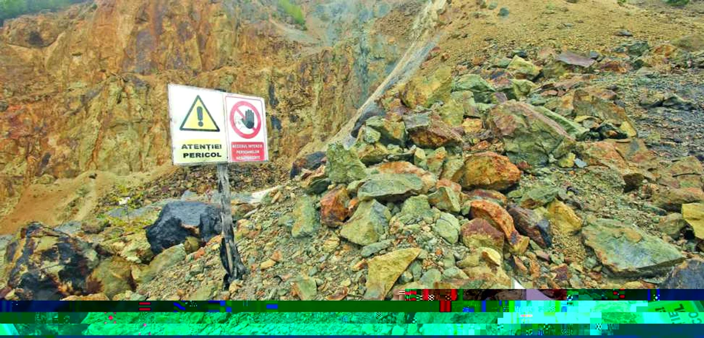 Perimetrul de la Rovina se afl[ la 20 de kilometri de cel de la Roşia Montană  FOTO Getty Images