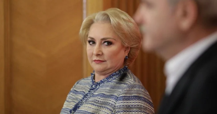 Viorica Dăncilă nu are pentru moment emoţii în ceea ce priveşte trecerea moţiunii. FOTO Inquam Photos