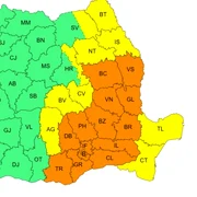 cod portocaliu si galben 25 mai 2025   foto avertizare ANM jpg