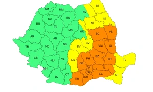cod portocaliu si galben 25 mai 2025   foto avertizare ANM jpg