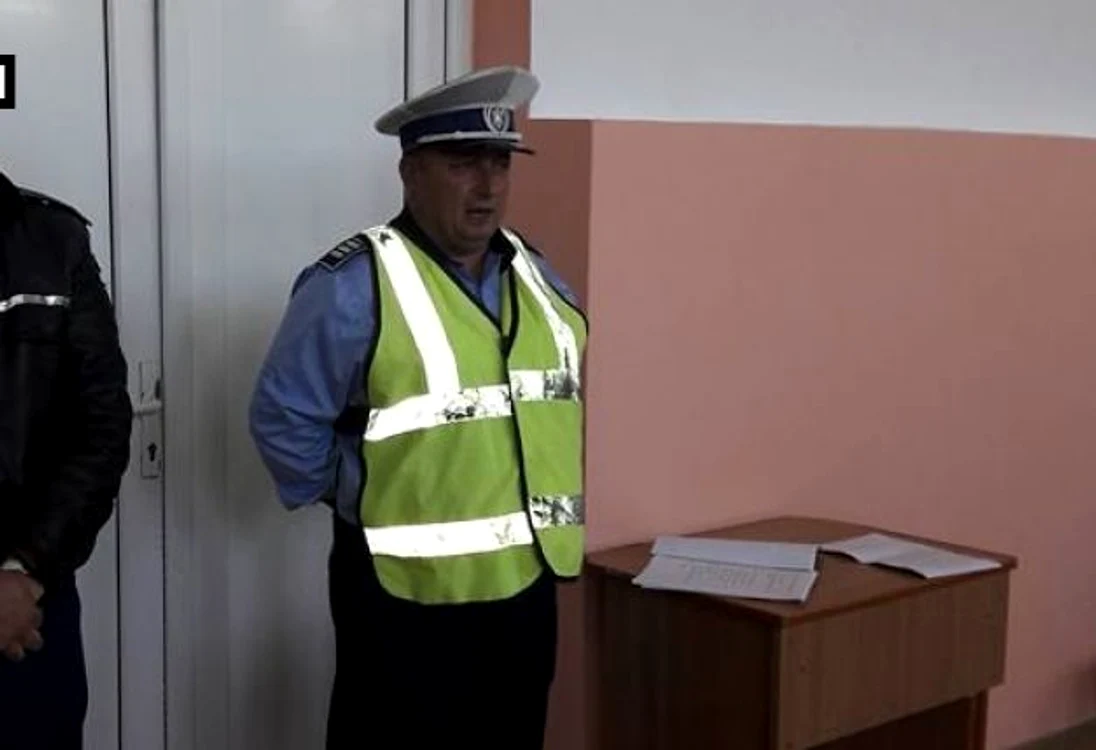 Agentul principal Viorel Tudoran, autorul accidentului din 28 decembrie care a mutilat-o pe viață pe Ana Maria Bivolaru