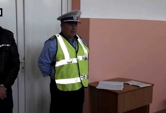 Agentul principal Viorel Tudoran, autorul accidentului din 28 decembrie care a mutilat-o pe viață pe Ana Maria Bivolaru