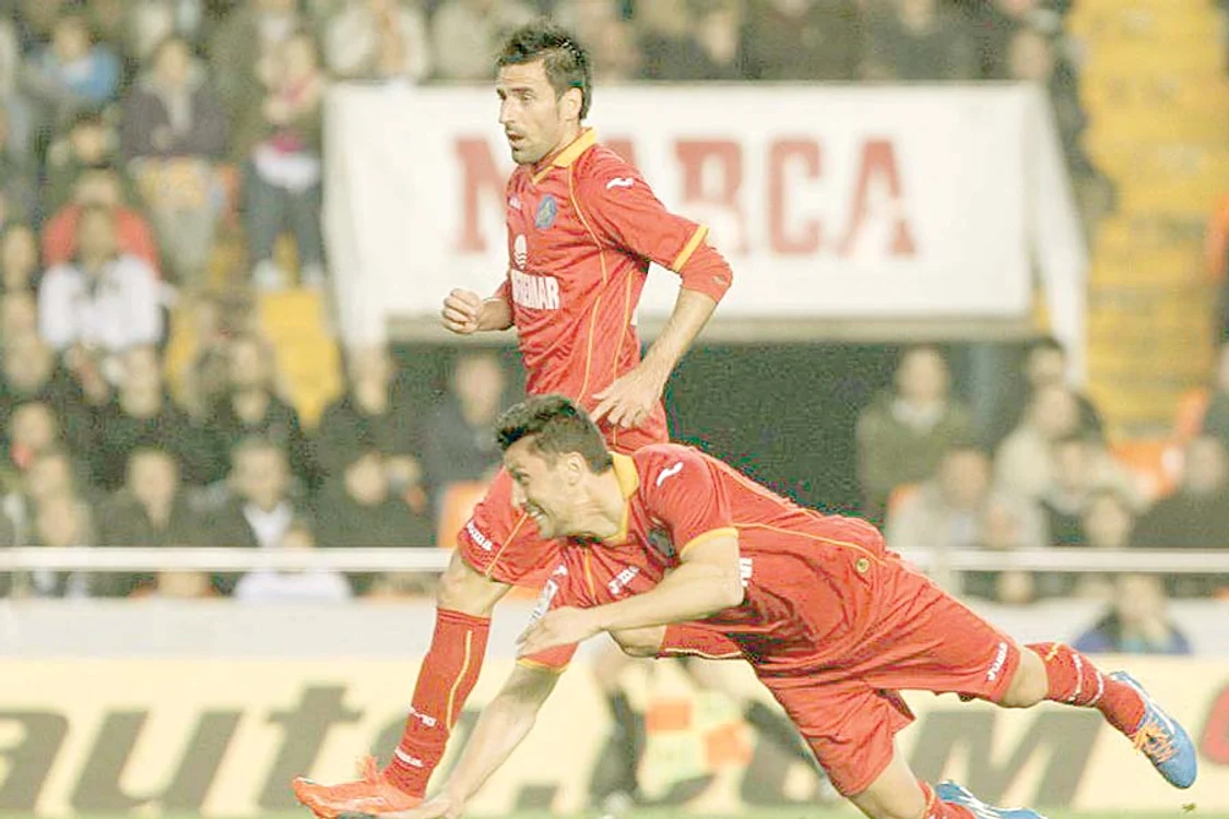 
    Marica a deschis  cu acest gol drumul  celor de la Getafe  spre victoria de  la Valencia  