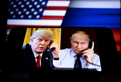 Putin și Trump vorbesc la telefon FOTO shutterstock jpg