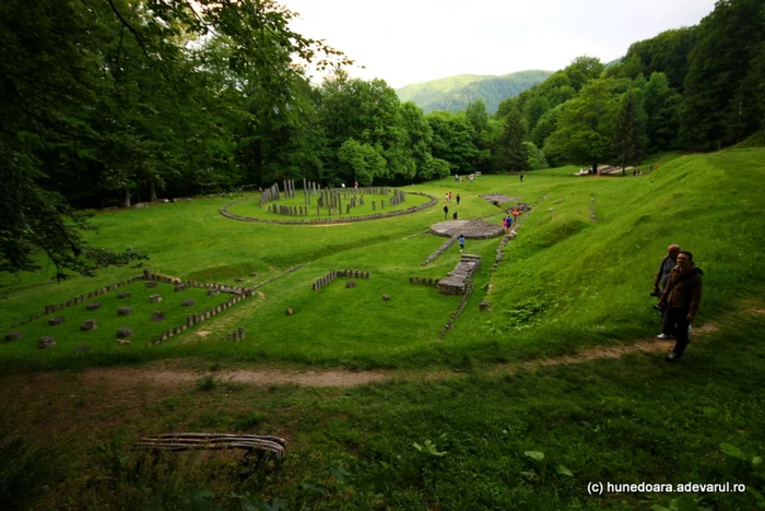 Ruine dacice şi romane de vizitat în România - Sarmizegetusa