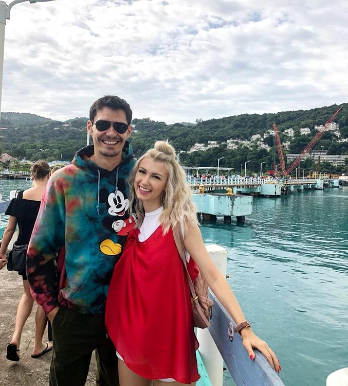 Andreea Balan si George Burcea vacanta Caraibe America Jamaica Caymanâ (25) jpeg