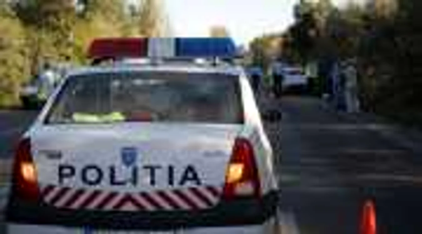 Poliţiştii se află la locul accidentului 