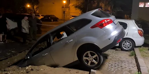 parcare surpata bucuresti, captura video jpg