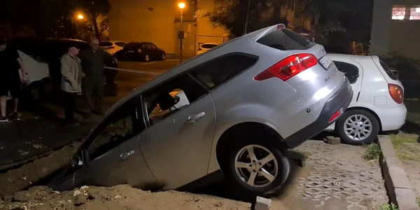 parcare surpata bucuresti, captura video jpg