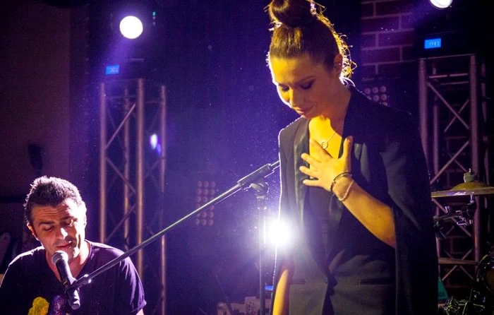 Cristina Bălan a interpretat o piesă a trupei Vunk