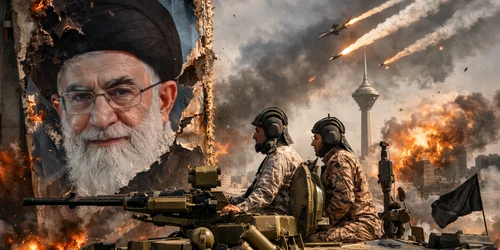 Soldați iranieni în luptă urbană png
