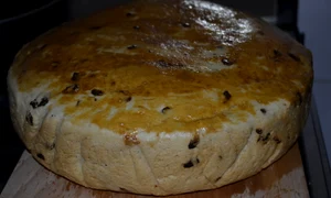 paine de casa cu ceapa prajita jpeg