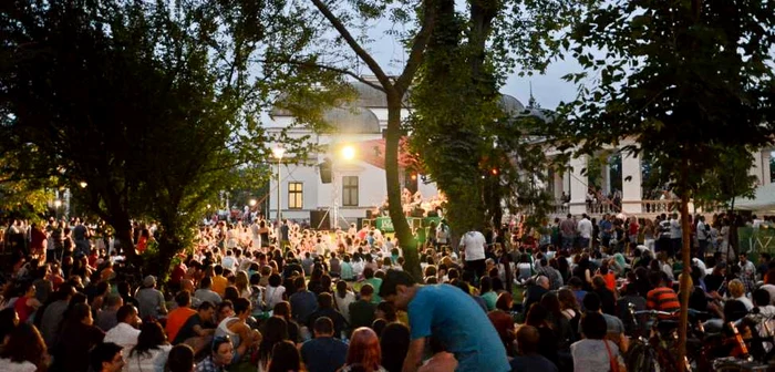 Concertul s-a desfăşurat în Parcul Central. FOTO: fapte.org