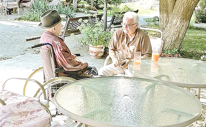 Irinel Columbeanu îşi vizita des tatăl