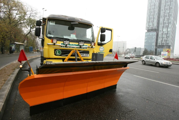 Autoritățile stabilesc azi cum vor interveni la prima ninsoare (foto: Dorin Constanda)