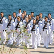 Festivități dedicate Zilei Marinei în Portul Militar Constanța. FOTO Inquam Photos / Costin Dincă