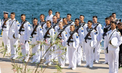Festivități dedicate Zilei Marinei în Portul Militar Constanța. FOTO Inquam Photos / Costin Dincă