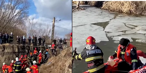 salvatori pet apa ISU Suceava pompieri misiune de salvare 