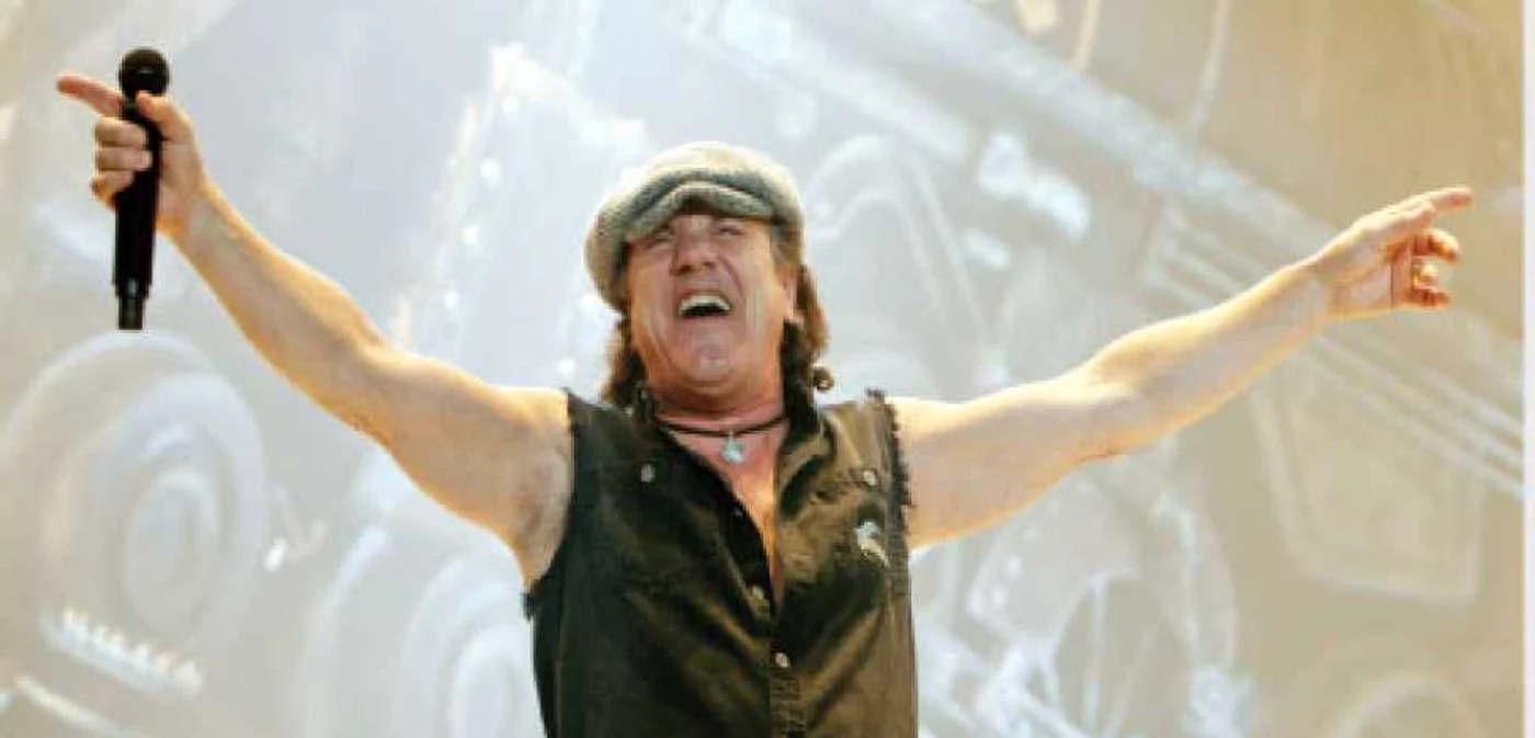 Bryan Johnson, solistul trupei AC/DC  