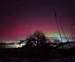 Aurora boreală surprinsă în Timiș/FOTO: Facebook/Pami pp
