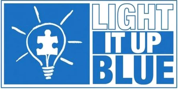 light it up blue logo