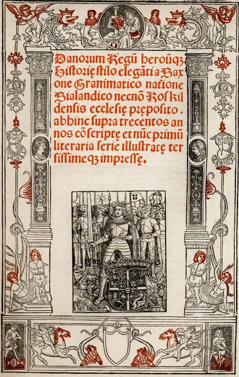 Prima editie in limba latina a cronicii Gesta Danorum Paris 1514 0 jpg jpeg