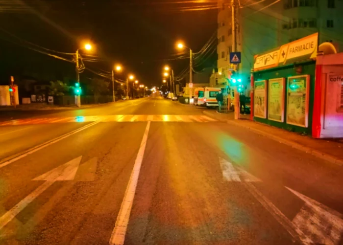 Accident rutier trecere pietoni zebră marcaj pietonal ambulanţă Sursa IPJ Constanţa
