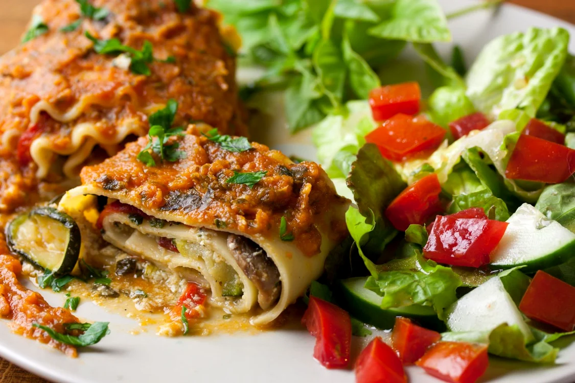 Rețetă de lasagna cu dovlecei și ricotta