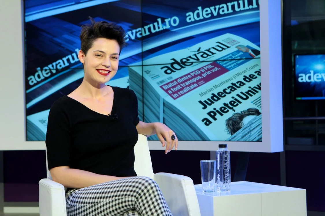 Maria Dinulescu este protagonista a patru producţii ce vor avea premiera anul acesta FOTO Eduard Enea