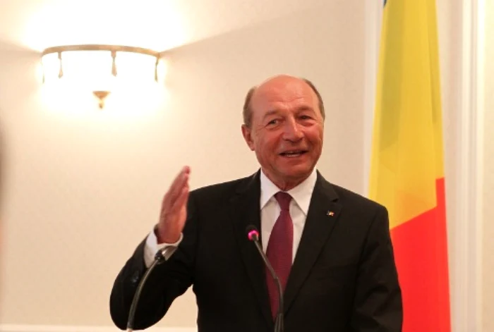 Preşedintele Traian Băsescu se află în vizită la Chişinău Foto: Tudor Iovu