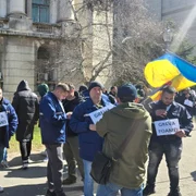 Minerii protesteaza FOTO Facebook jpg