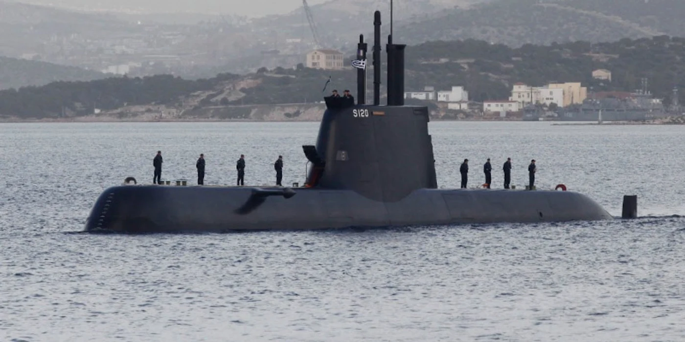 Submarinul grec „Papanikolis” / Foto: facebook/Mikhail Kostarakos