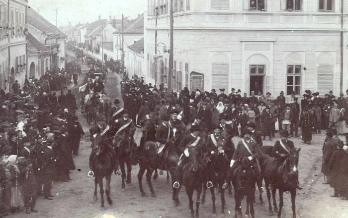 Orăştie în anul 1942. FOTO: delcampe.net.