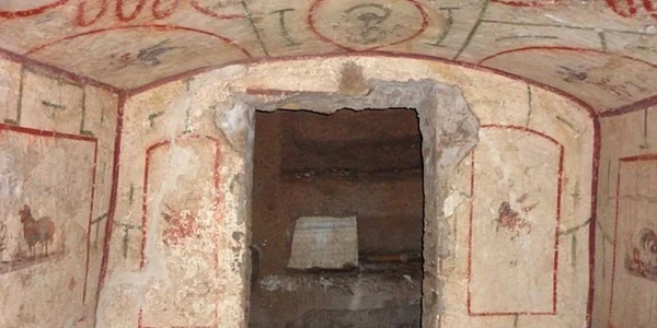 catacombe roma daily mail 