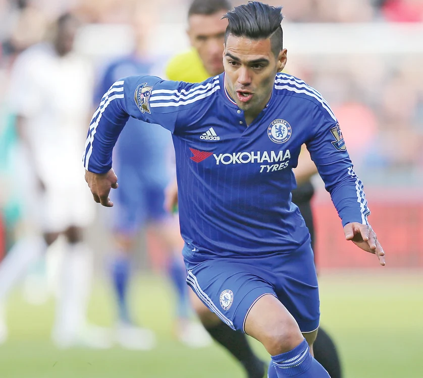 Falcao nu a mai marcat din august 2015, dar o duce foarte bine în AngliaFOTO: AP