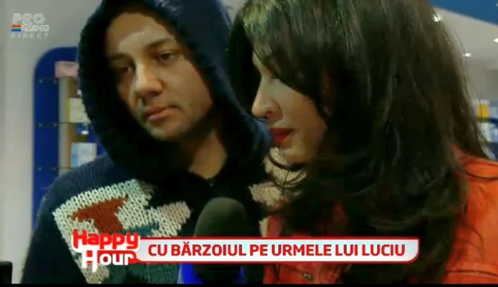 Nicoleta Luciu a fost cu Măruţă şi Bărzoiul de serviciu la clinică. (captură Pro TV)