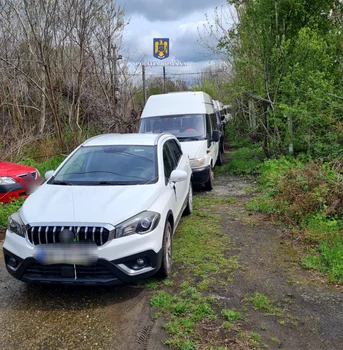 Autoturismele indisponibilizate. FOTO: IPJ Brăila