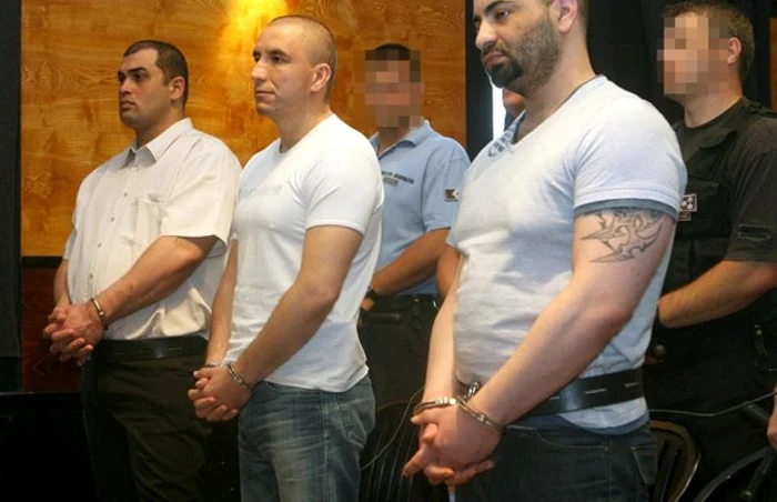 Raffael Sandor, Nemeth Gyozo și Ivan Sztokja, ucigașii lei Marian Cozma. Foto naplo-online.hu