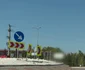 Cruce uriașă pe drumurile României amplasată ilegal în zona de sud a țării Foto Daciana Stoica
