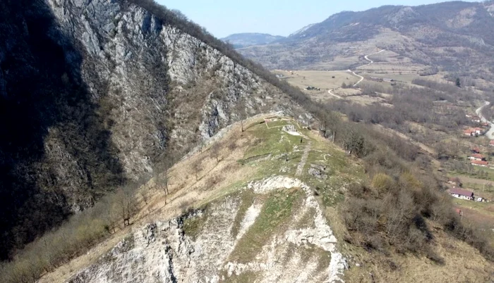 Cetatea dacică Ardeu. Foto: Daniel Guță ADEVĂRUL