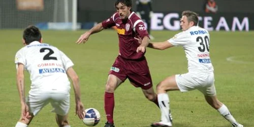 Sixto Peralta (centru) joacă la Cluj din 2008