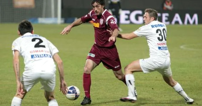 Sixto Peralta (centru) joacă la Cluj din 2008