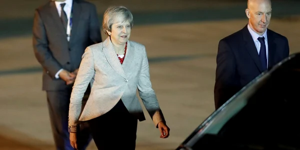 Theresa May sosind la Buenos Aires FOTO EPA-EFE