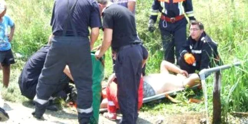 În urma accidentului, șoferul vinovat a suferit răni grave