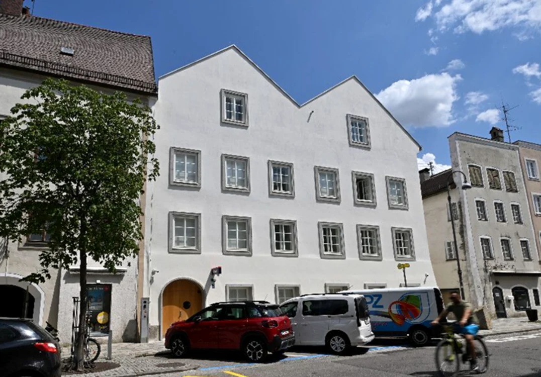 Casa natală a lui Adolf Hitler. Foto: Kerstin Joensson/AFP