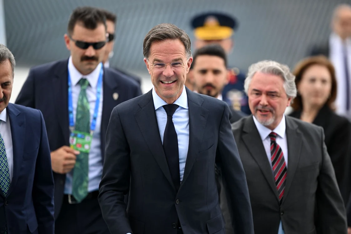 Mark Rutte a ajuns la Ankara. FOTO: X/@havvazm5