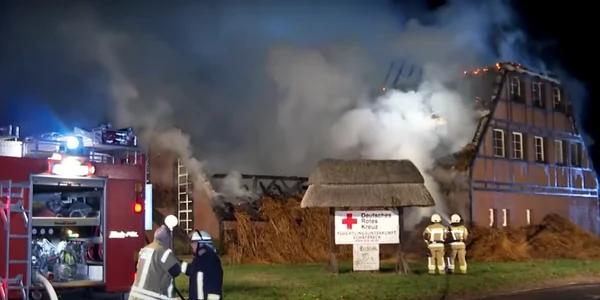 incediu germania Foto: Captură video  WELT Nachrichtensender