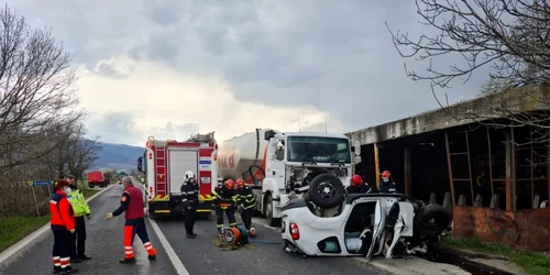 accident foto ipj hunedoara la sarmizegetusa