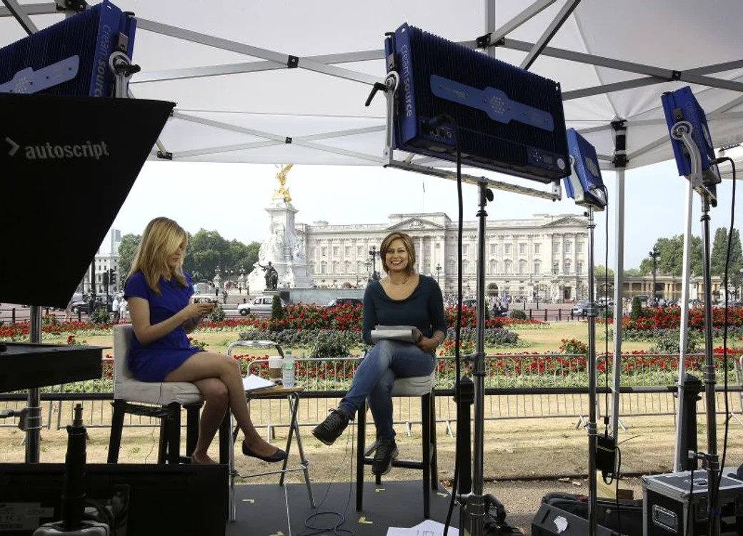 CNN a transmis de la Palatul Buckingham naşterea fiului lui Kate Middleton. (Foto: Reuters)